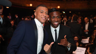 kylian mbappé et vinicius junior (l'équipe)