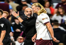 Erling Haaland Pep Guardiola (Manchester City)