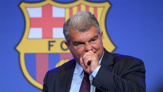 Joan Laporta fc barcelone (Getty)