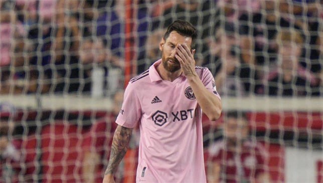 Lionel Messi Blessé Avec Inter Miami (Getty)