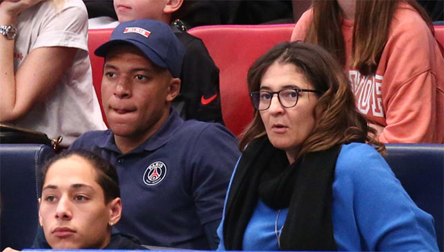 kylian mbappé et Fayza Lamari (PSG)