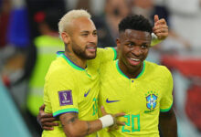 neymar jr et vinicius junior CBF