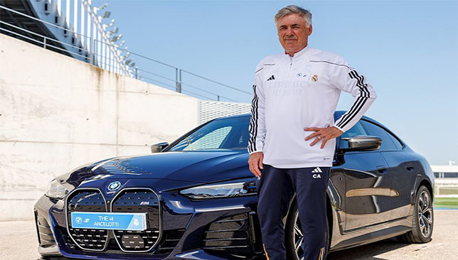 voitures BMW Carlo Ancelotti Real Madrid