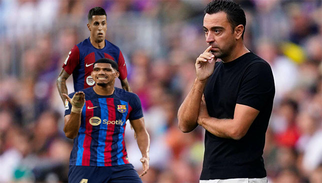 Le Grand Dilemme De Xavi Pour Le Clasico araujo ou cancelo (Trendsports360)