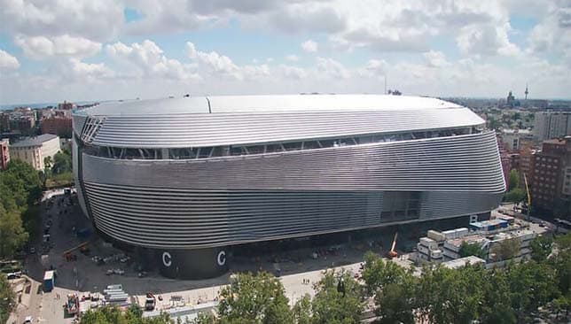 Santiago Bernabeu Real Madrid (getty)