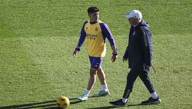 Arda Guler Et Carlo Ancelotti (Real Madrid)