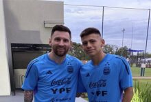 Claudio Echeverri El Diablito Et Messi