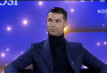 Cristiano Ronaldo Globe Soccer Award (Getty)