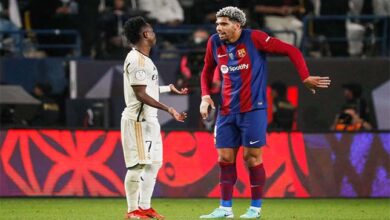 Ronald Araujo et Vinicius (Getty)