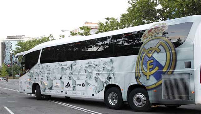 Bus Real Madrid (Getty)