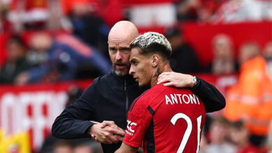 Erik Ten Hag et Antony (Getty)