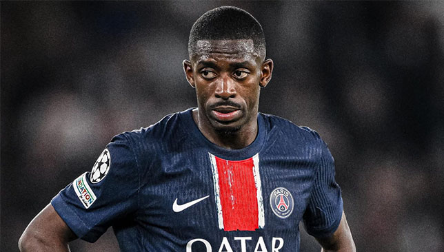 Ousmane Dembélé PSG (Getty)