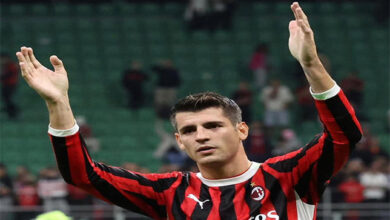 Alvaro Morata Milan Ac