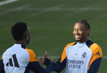 Vinicius et Alaba Real Madrid