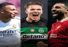 Kylian Mbappé Viktor Gyokeres Mohamed Salah