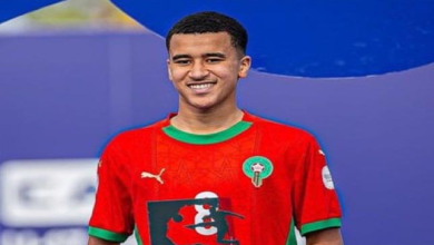 Abdellah Ouazane en maillot du Maroc, transfert vers le Real Madrid actuellement bloqué