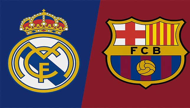 Calendrier Real Madrid fc Barcelone Liga 2025 2026 – Logos officiels