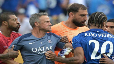 Luis Enrique Geste Polémique Avec joao Pedro