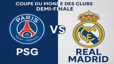 Real Madrid vs PSG Coupe du Monde des Clubs