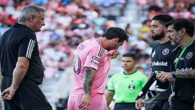 Blessure de lionel messi (getty Images)