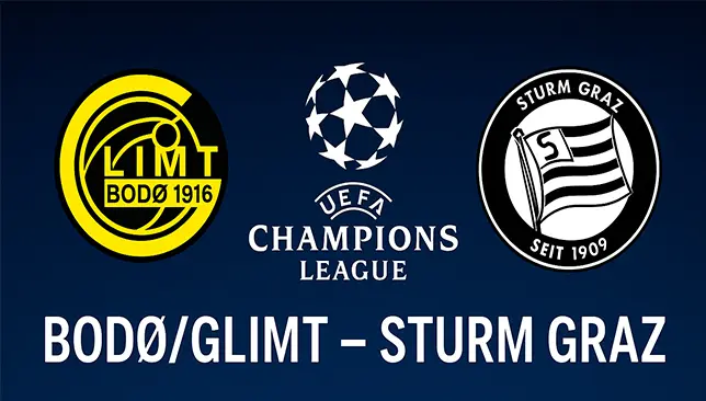 Bodo/Glimt vs Sturm Graz ligue des champions