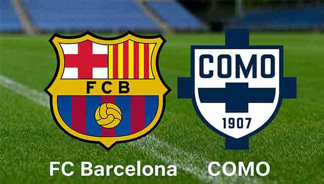 Fc Barcelone vs Como la finale du Trophée Joan Gamper