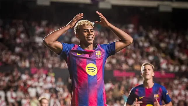 Lamine Yamal fc Barcelone (Getty)
