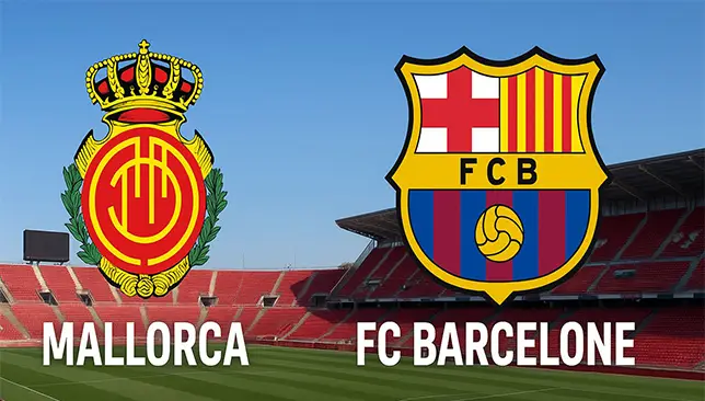 Mallorca vs FC Barcelone match de Liga 2025-2026