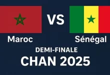 Maroc - Sénégal : où voir en direct la demi-finale du CHAN 2025