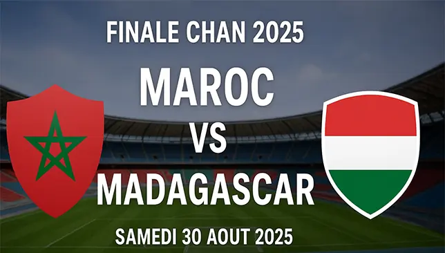 Maroc vs Madagascar Finale CHAN 2025