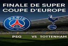 PSG vs Tottenham Finale Super coupe d'Europe 2025