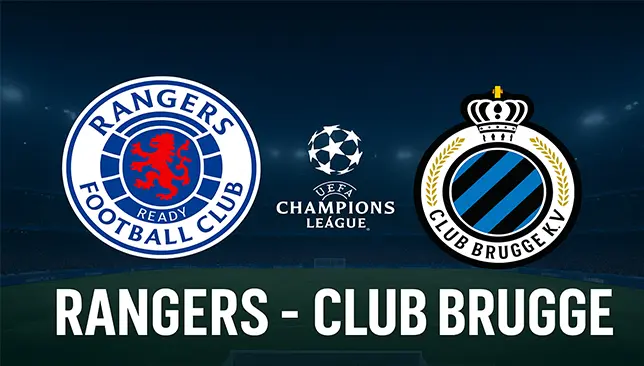 Club Brugge vs Rangers Ligue des Champions 2025