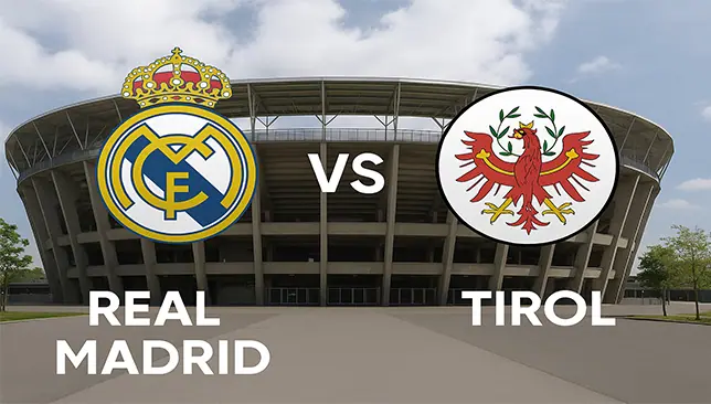 Où voir aujourd’hui Real Madrid vs Tirol gratuitement en direct