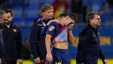 Fermín López Blessure