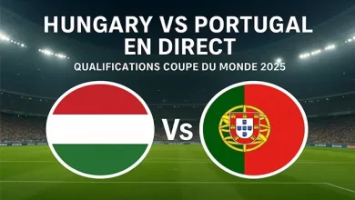 Hongrie – Portugal en direct – Qualifications Coupe du Monde 2025
