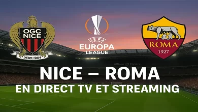 Nice – Roma en direct TV et streaming Ligue Europa 2025