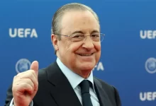 Florentino Perez UEFA et Super League (Getty)