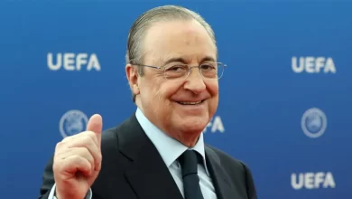 Florentino Perez UEFA et Super League (Getty)
