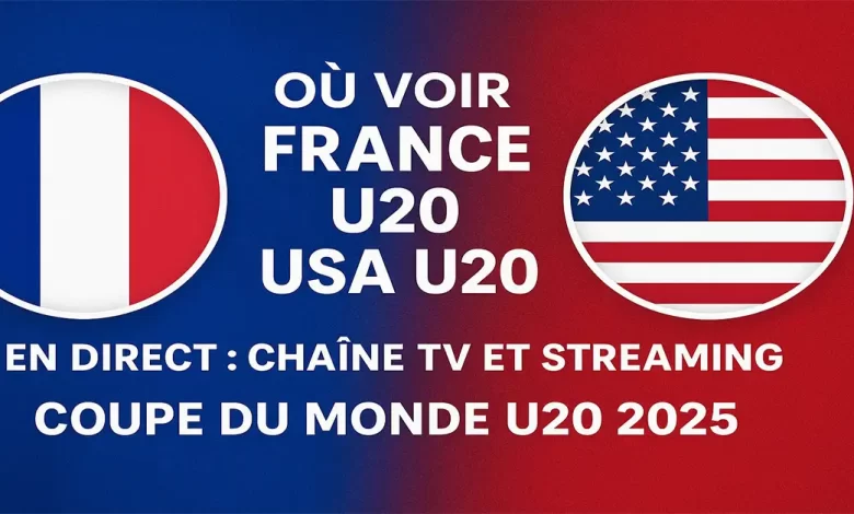 France - États Unis U20 coupe du monde U20