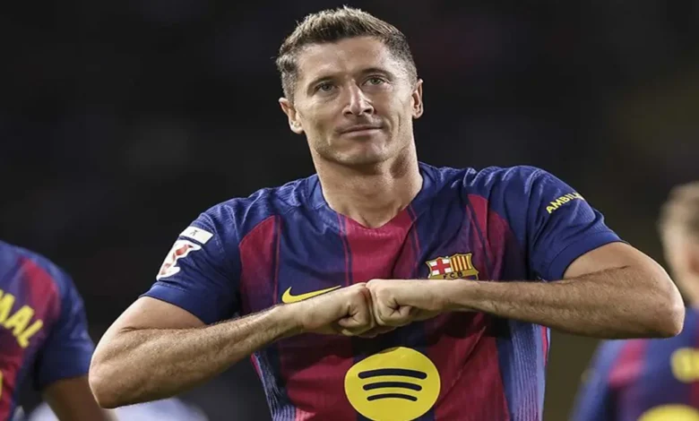 Robert Lewandowski Fc Barcelone (Getty)