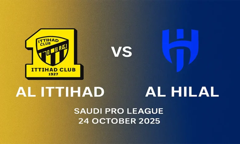 Al Ittihad – Al Hilal en direct (Saudi Pro League, 24 octobre 2025)
