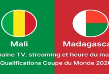 Mali – Madagascar : (Qualifications Coupe du Monde 2026)