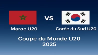 Maroc – Corée du Sud U20 (Coupe du Monde U20 2025)
