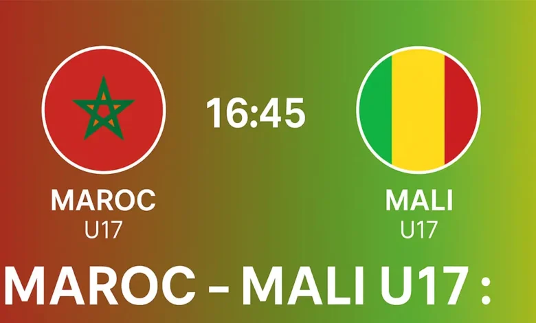Maroc – Mali U17 : heure, chaîne & streaming