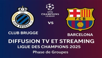 Club Brugge – Barça : diffusion TV et streaming (Ligue des Champions 2025)