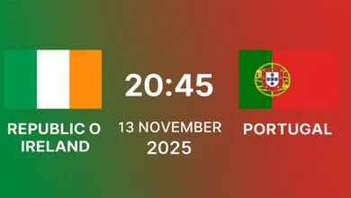 Où voir Irlande – Portugal en direct (13 novembre 2025)