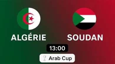Algérie – Soudan Coupe Arabe 2025
