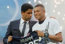 Kylian Mbappé Nasser Al Khlaifi PSG