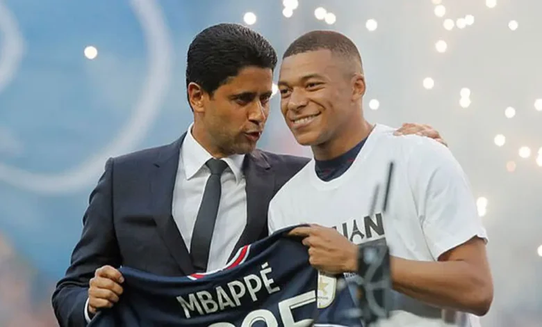 Kylian Mbappé Nasser Al Khlaifi PSG