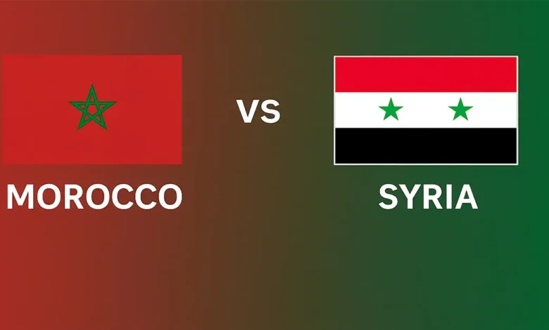 Maroc - Syrie coupe arabe 2025 Tv et Streaming